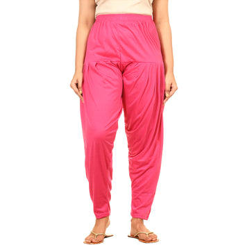 Afra garments Girls Pattila (Pink)