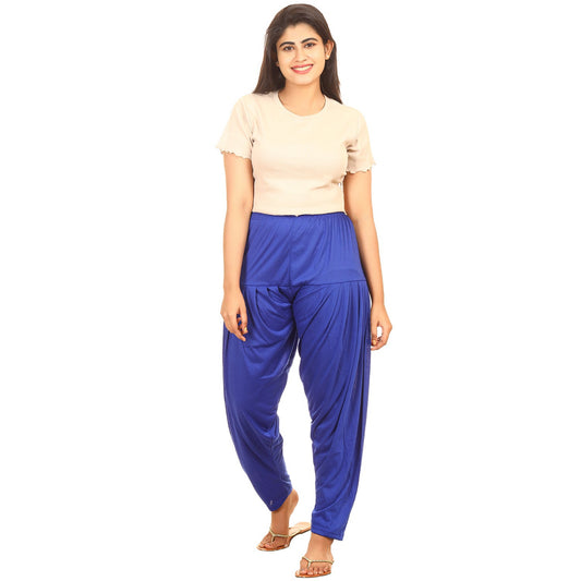 Afra Garments Womens Pattila ( Royal Blue)