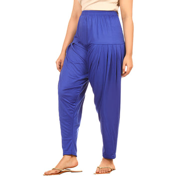 Afra Patiala pants for girls Blue