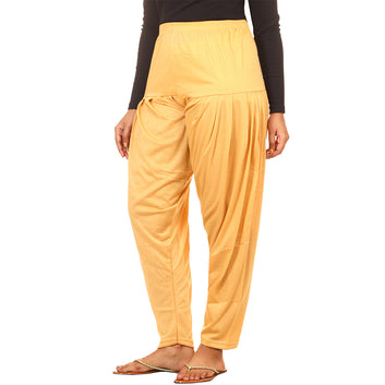Afra Patiala pants for girls Yellow