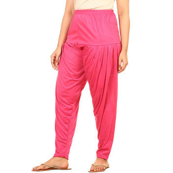 Afra Patiala pants for girls Rose